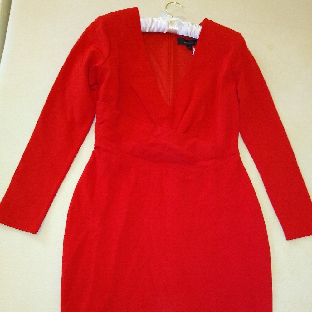 Scarlett red dress